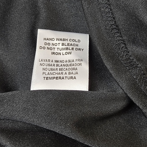 NWT HYACINTH HOUSE Black Open Back Bow Ambrose Midi Dress Small 5494 - Picture 11 of 13